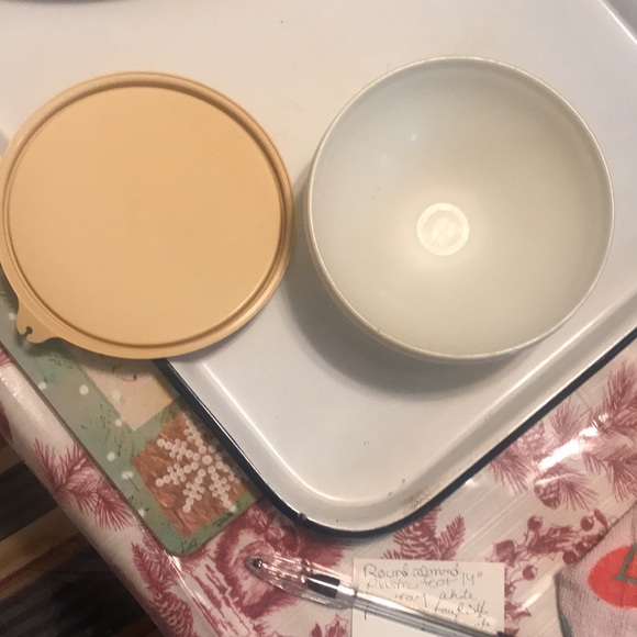 Vintage Tupperware Chip & Dip Tray - Picture 6 of 11